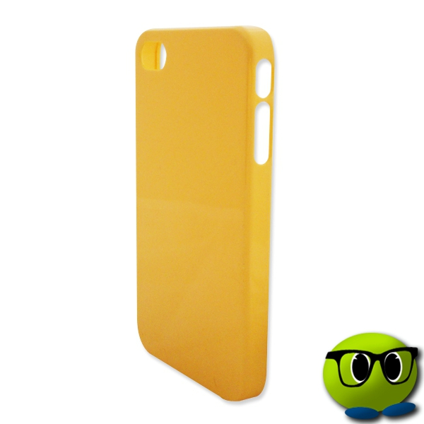 Coque IPhone 4 Jaune En PVC - Mrbulle 2 Coque IPhone 4 Jaune En PVC - Mrbulle - Image 2
