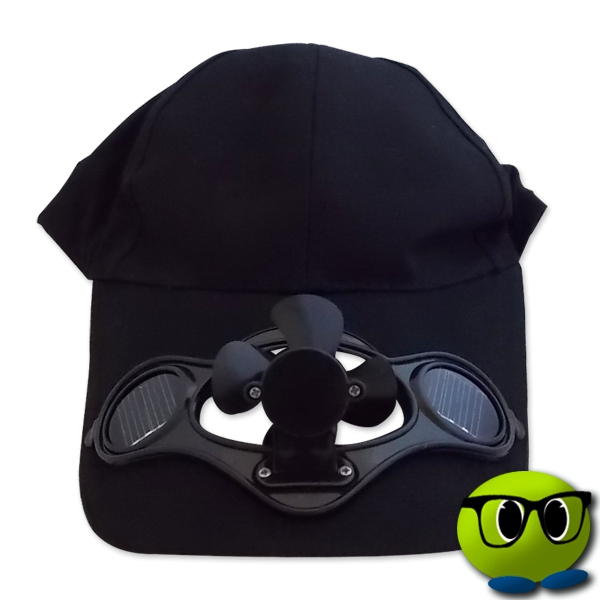 Casquette à Capteurs Solaire Et Ventilateur - Mrbulle 4 Casquette à Capteurs Solaire Et Ventilateur - Mrbulle - Image 4