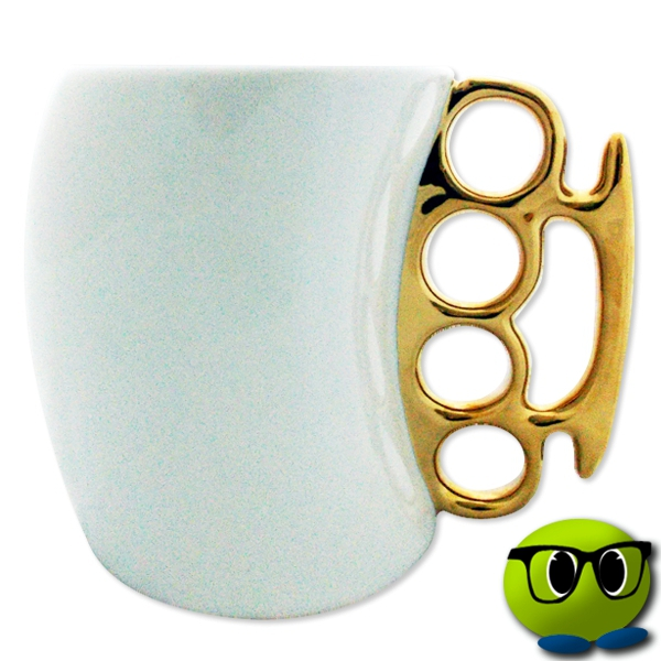 Mug En Forme Coup Poing Américain - Mrbulle 2 Mug En Forme Coup Poing Américain - Mrbulle - Image 2