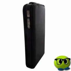 Pochette Noire Aimantée En Cuire Pour IPhone 4 Et 4S - Mrbulle -halloween Shop 4689 photo