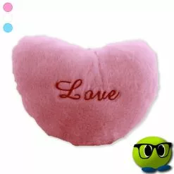 Coussin Lumineux Rose En Forme De Coeur - Mrbulle