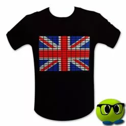 Tee-shirt LED Angleterre - Mrbulle
