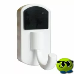Porte-manteau Blanc Caméra Espion - Mrbulle