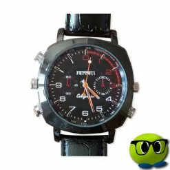 Montre Bracelet En Cuir Caméra Espionne - Mrbulle