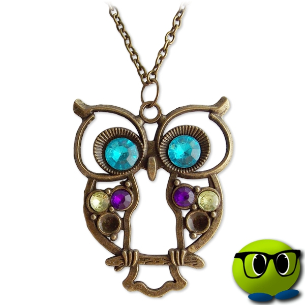Collier Ravissant à Pendentif Hibou - Mrbulle 1 Collier Ravissant à Pendentif Hibou - Mrbulle