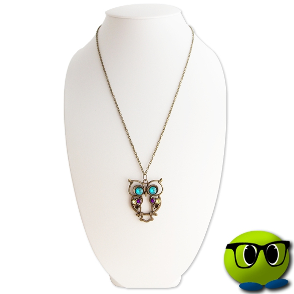 Collier Ravissant à Pendentif Hibou - Mrbulle 2 Collier Ravissant à Pendentif Hibou - Mrbulle - Image 2