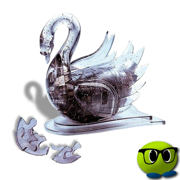 Puzzle 3D Cygne Très Distrayant - Mrbulle 2 Puzzle 3D Cygne Très Distrayant - Mrbulle - Image 2