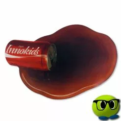 Tapis De Souris Original à L'aspect D'un Coca Renversé - Mrbulle