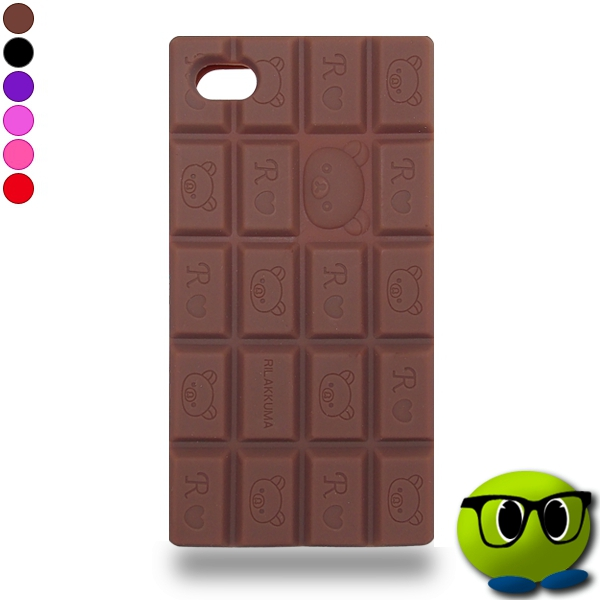 Coque En Forme De Tablette De Chocolat Signée Rilakkuma - Mrbulle 1 Coque En Forme De Tablette De Chocolat Signée Rilakkuma - Mrbulle