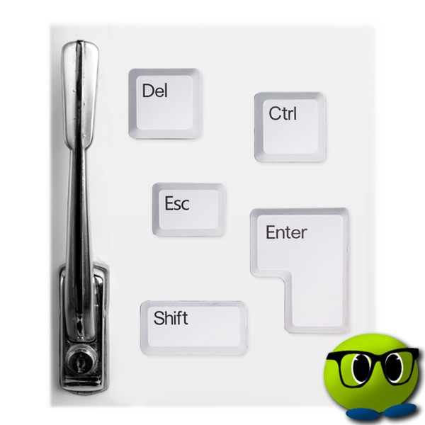 Magnets Originaux à La Forme De Touches De Clavier X5 - Mrbulle 1 Magnets Originaux à La Forme De Touches De Clavier X5 - Mrbulle