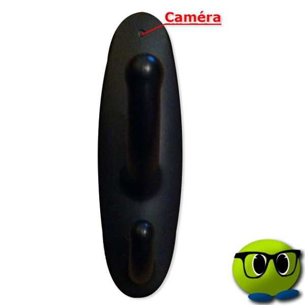 Crochet Noir 2 En 1 Avec Une Caméra - Mrbulle 2 Crochet Noir 2 En 1 Avec Une Caméra - Mrbulle - Image 2