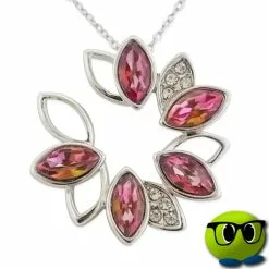 Bijou Pendentif En Fleur De Diamant - Mrbulle