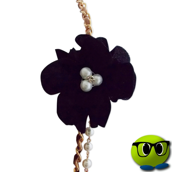 Sautoir Perles Et Fleur à Offrir Comme Cadeau - Mrbulle 2 Sautoir Perles Et Fleur à Offrir Comme Cadeau - Mrbulle - Image 2