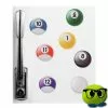 Magnets Boule De Billard X7 Pour Les Fans - Mrbulle