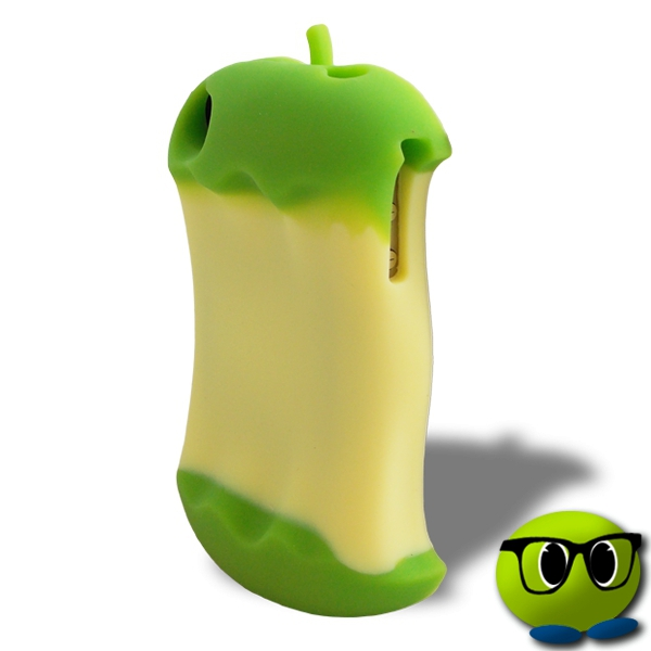 Coque Pomme Pour L'Iphone 4 - Mrbulle 2 Coque Pomme Pour L'Iphone 4 - Mrbulle - Image 2