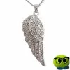 Collier Aile D'ange Strass Pour Toutes Les Dames - Mrbulle