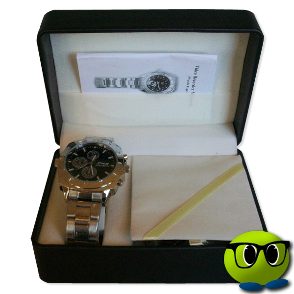 Montre Révolutionnaire Avec Une Caméra 4Go Noire Acier - Mrbulle 2 Montre Révolutionnaire Avec Une Caméra 4Go Noire Acier - Mrbulle - Image 2