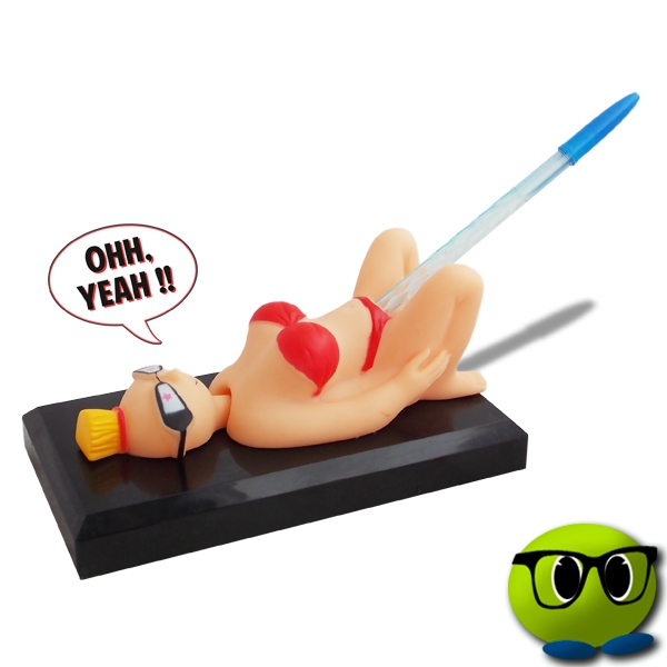 Porte-stylo Original Humour Femme - Mrbulle 1 Porte-stylo Original Humour Femme - Mrbulle