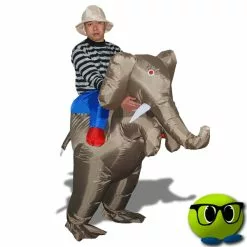 Costume Amusant D'aventurier à Dos D'éléphant - Mrbulle