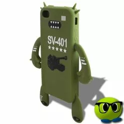 Nouvelle Coque Pour IPhone 4 Aux Bras Tank - Mrbulle -halloween Shop 5809 photo