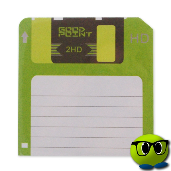 Blocnotes Extraordinaire En Forme De Disquette - Mrbulle 4 Blocnotes Extraordinaire En Forme De Disquette - Mrbulle - Image 4