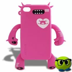 Coque Pour IPhone 4 Spéciale Aux Bras Rose - Mrbulle