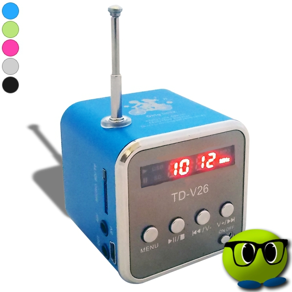 Mini Enceinte Cube à écran Digital Multifonction - Mrbulle 1 Mini Enceinte Cube à écran Digital Multifonction - Mrbulle