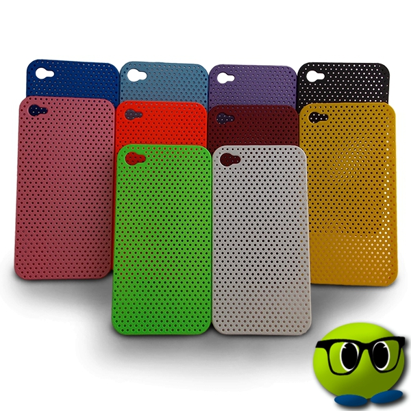 Coque Perforée Pour IPhone 4 - Mrbulle 4 Coque Perforée Pour IPhone 4 - Mrbulle - Image 4