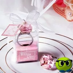 Porte-clés Bague à Gros Diamants - Mrbulle