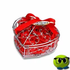 Savon Rose Rouge En Coeur - Mrbulle