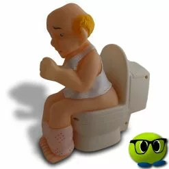 Bonhomme Hilarant Détecteur De Bruit Pour Les Toilettes - Mrbulle