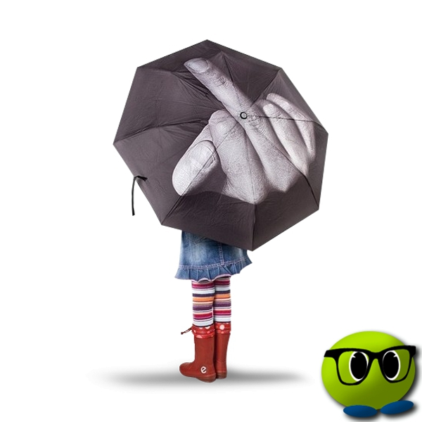 Parapluie à Doigt D'honneur - Mrbulle 1 Parapluie à Doigt D'honneur - Mrbulle