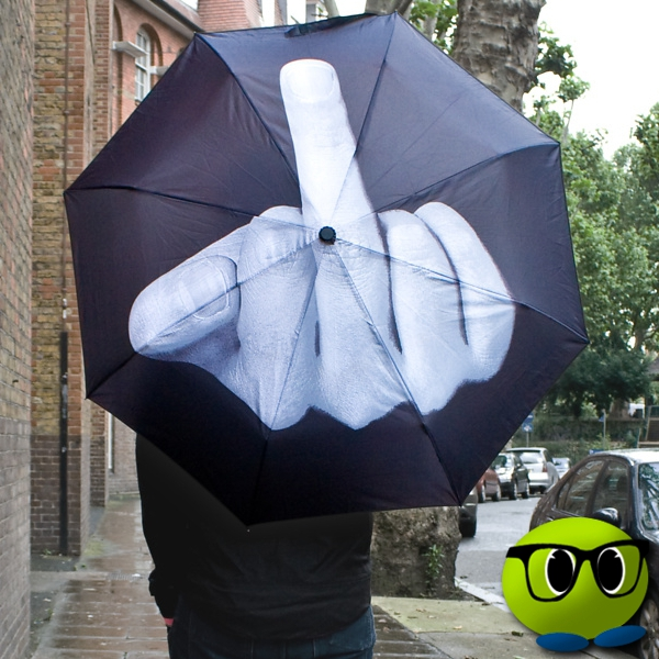 Parapluie à Doigt D'honneur - Mrbulle 2 Parapluie à Doigt D'honneur - Mrbulle - Image 2