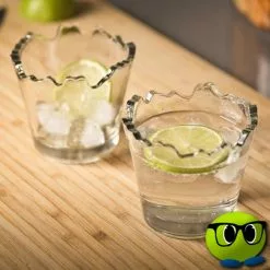 Lot De 2 Verres Effet ébréché - Mrbulle