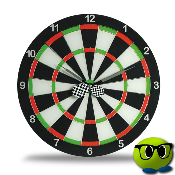 Montre Murale En Forme De Jeu De Fléchettes - Mrbulle 1 Montre Murale En Forme De Jeu De Fléchettes - Mrbulle