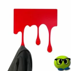 Porte-manteau En Forme De Peinture En Train De Couler - Mrbulle