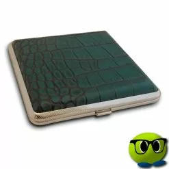 Boîte à Cigarette En Peau De Crocodile - Mrbulle