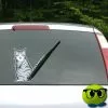 Stickers En Forme De Chat Pour Pare-brise - Mrbulle