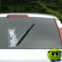 Stickers En Forme De Chat Pour Pare-brise - Mrbulle