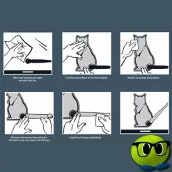 Stickers En Forme De Chat Pour Pare-brise - Mrbulle 7 Stickers En Forme De Chat Pour Pare-brise - Mrbulle -halloween Shop 6607 photo