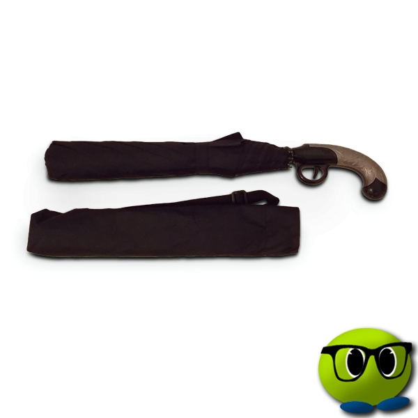 Parapluie Avec Manche En Forme De Cross De Pistolet - Mrbulle 2 Parapluie Avec Manche En Forme De Cross De Pistolet - Mrbulle - Image 2