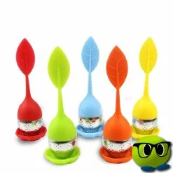 Infuseur à Thé Feuille Avec Support - Mrbulle