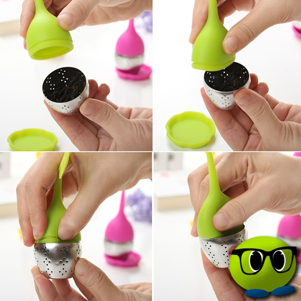 Infuseur à Thé Feuille Avec Support - Mrbulle 4 Infuseur à Thé Feuille Avec Support - Mrbulle - Image 4