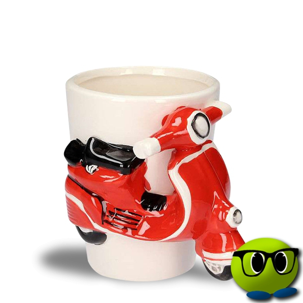 Mug Scooter En 3D - Mrbulle 1 Mug Scooter En 3D - Mrbulle
