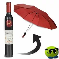 Parapluie En Forme De Bouteille De Vin - Mrbulle