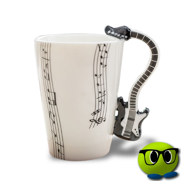 Mug Anse Guitare électrique - Mrbulle 1 Mug Anse Guitare électrique - Mrbulle
