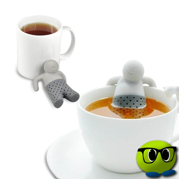 Infuseur De Thé En Forme De Bonhomme Relax - Mrbulle 1 Infuseur De Thé En Forme De Bonhomme Relax - Mrbulle