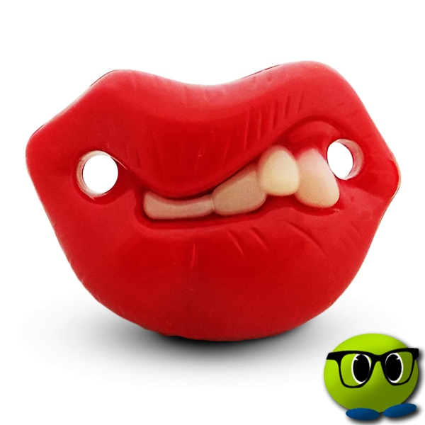 Sucette Tétine Avec Bouche Déformée - Mrbulle 1 Sucette Tétine Avec Bouche Déformée - Mrbulle