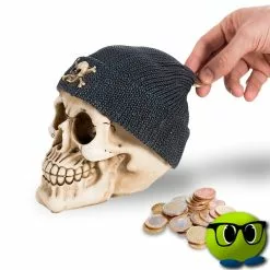 Tirelire Tête De Mort Bonnet De Pirate - Mrbulle