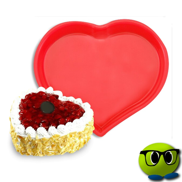 Moule Silicone Coeur 26cm - Mrbulle 1 Moule Silicone Coeur 26cm - Mrbulle